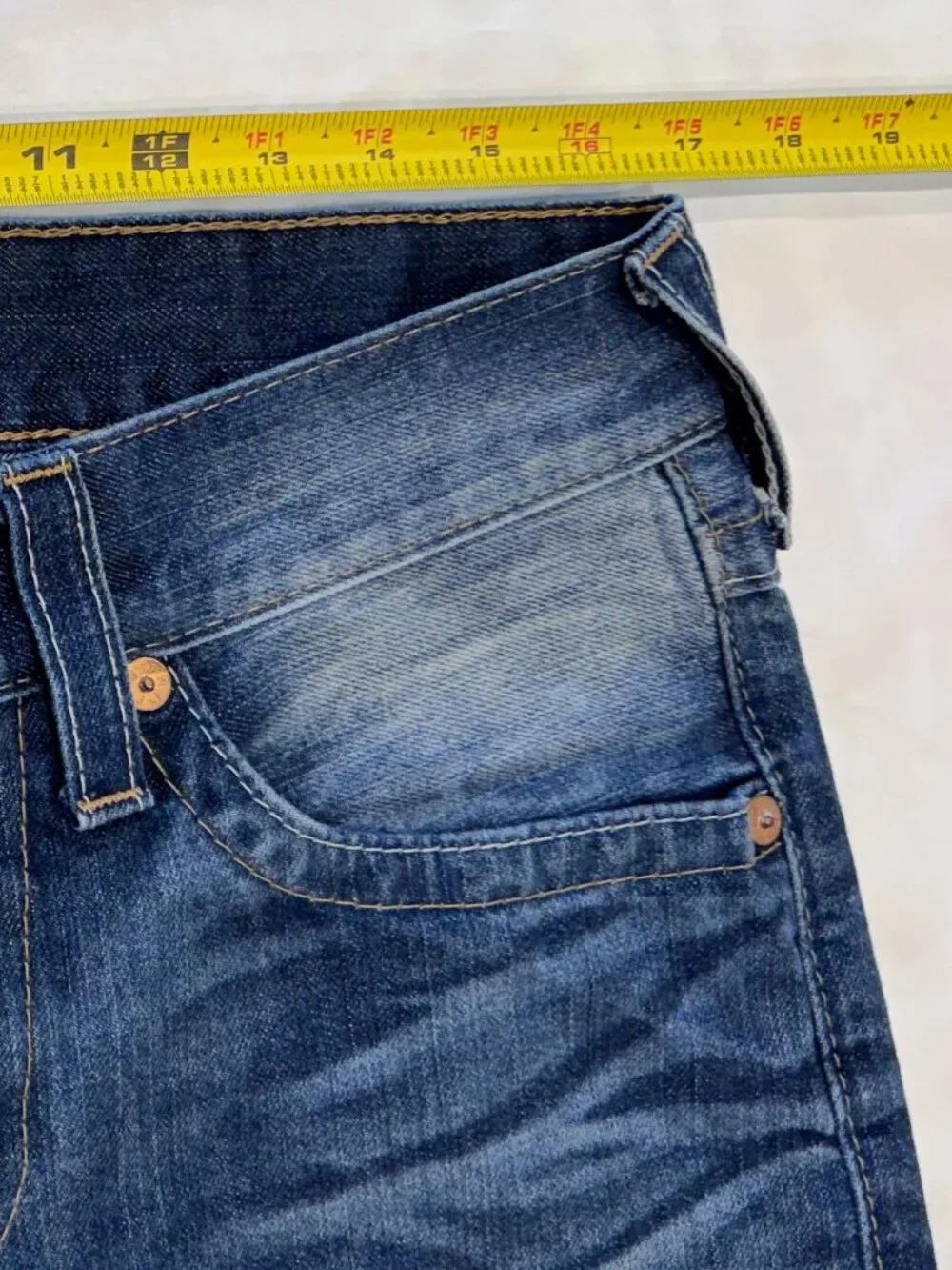 True Religion Men's straight leg denim jeans
